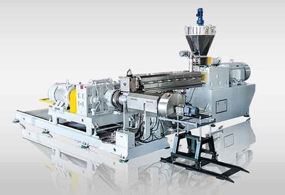 SDJ Two Stage Twin Screw Compounding Extruder For High Capacity Devolatilization
